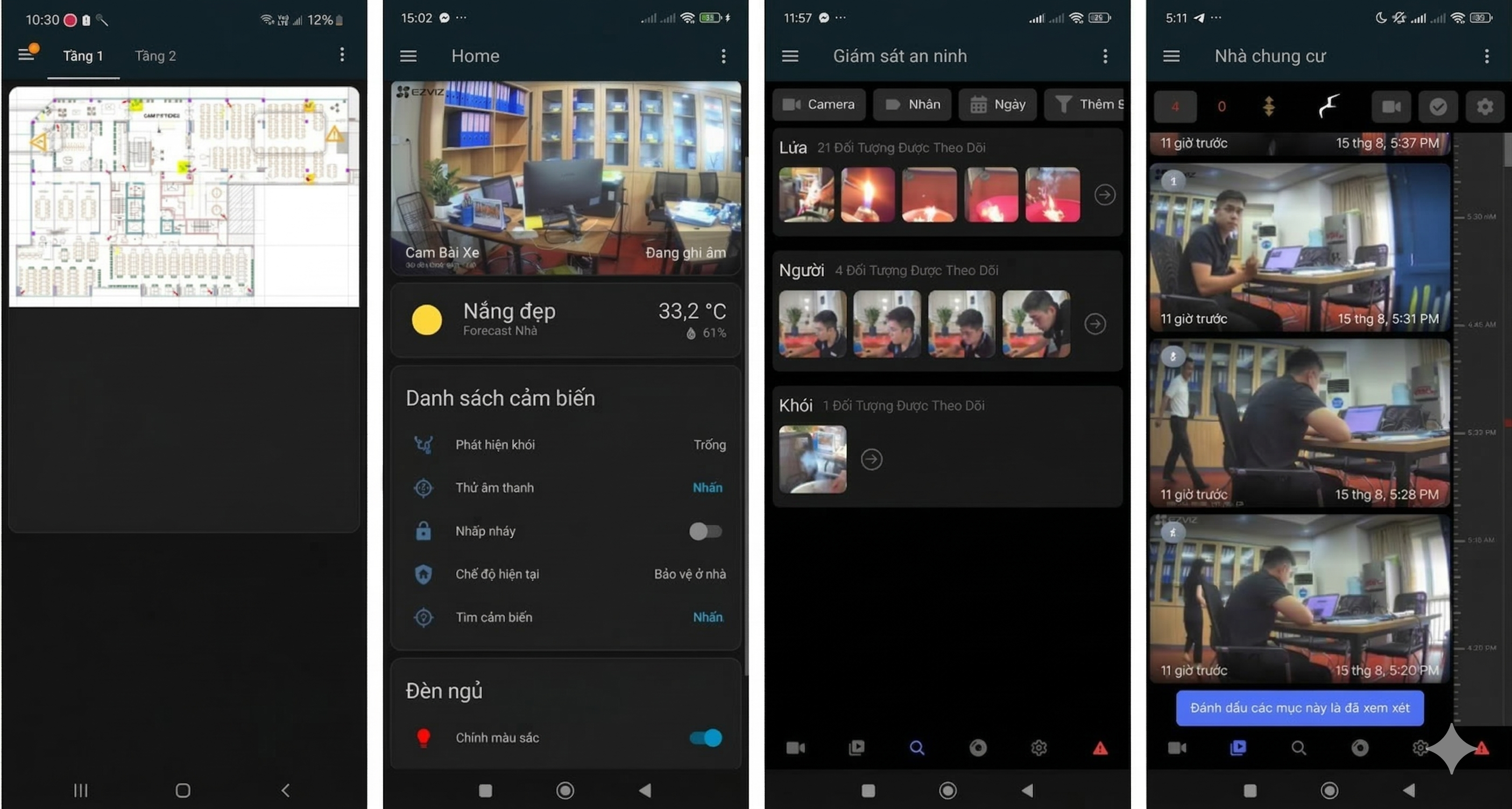 Giao diện ứng dụng Ecovision