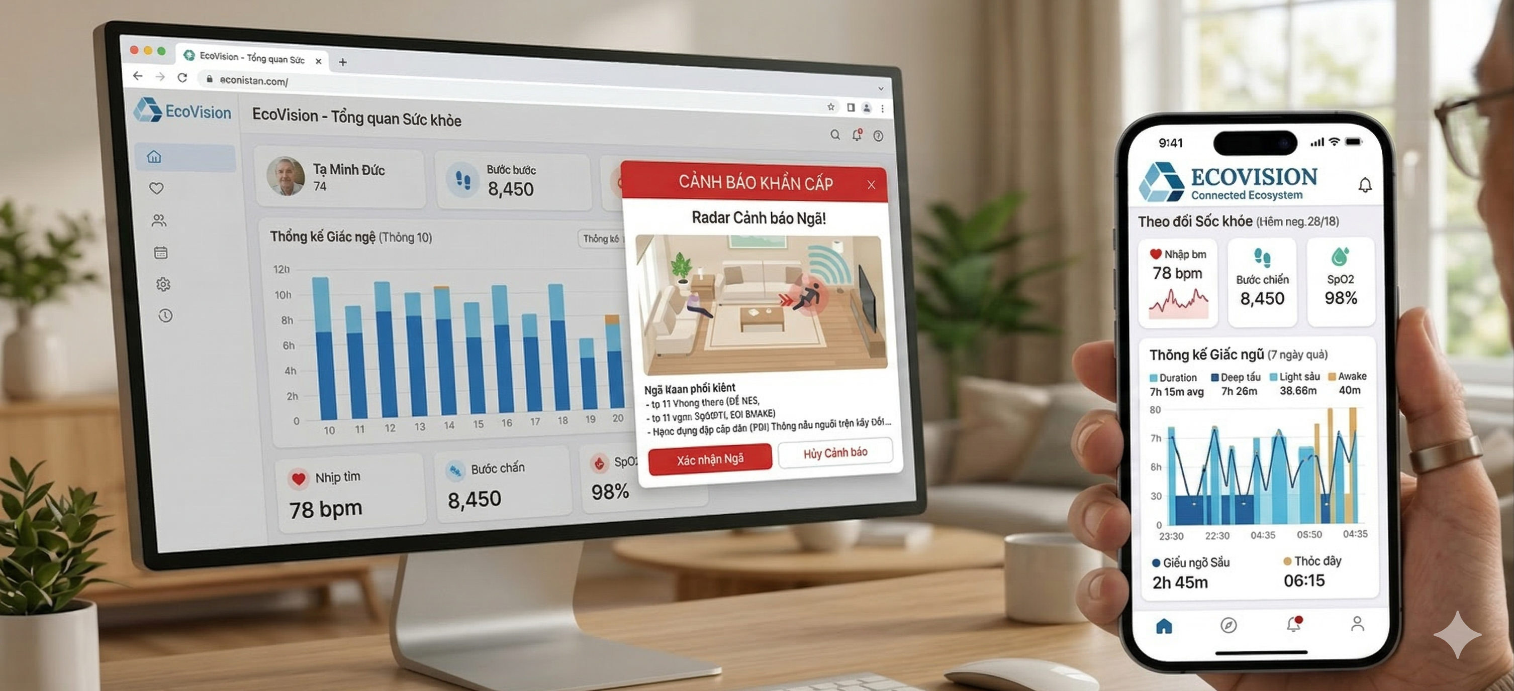 Ứng dụng theo dõi và cảnh báo