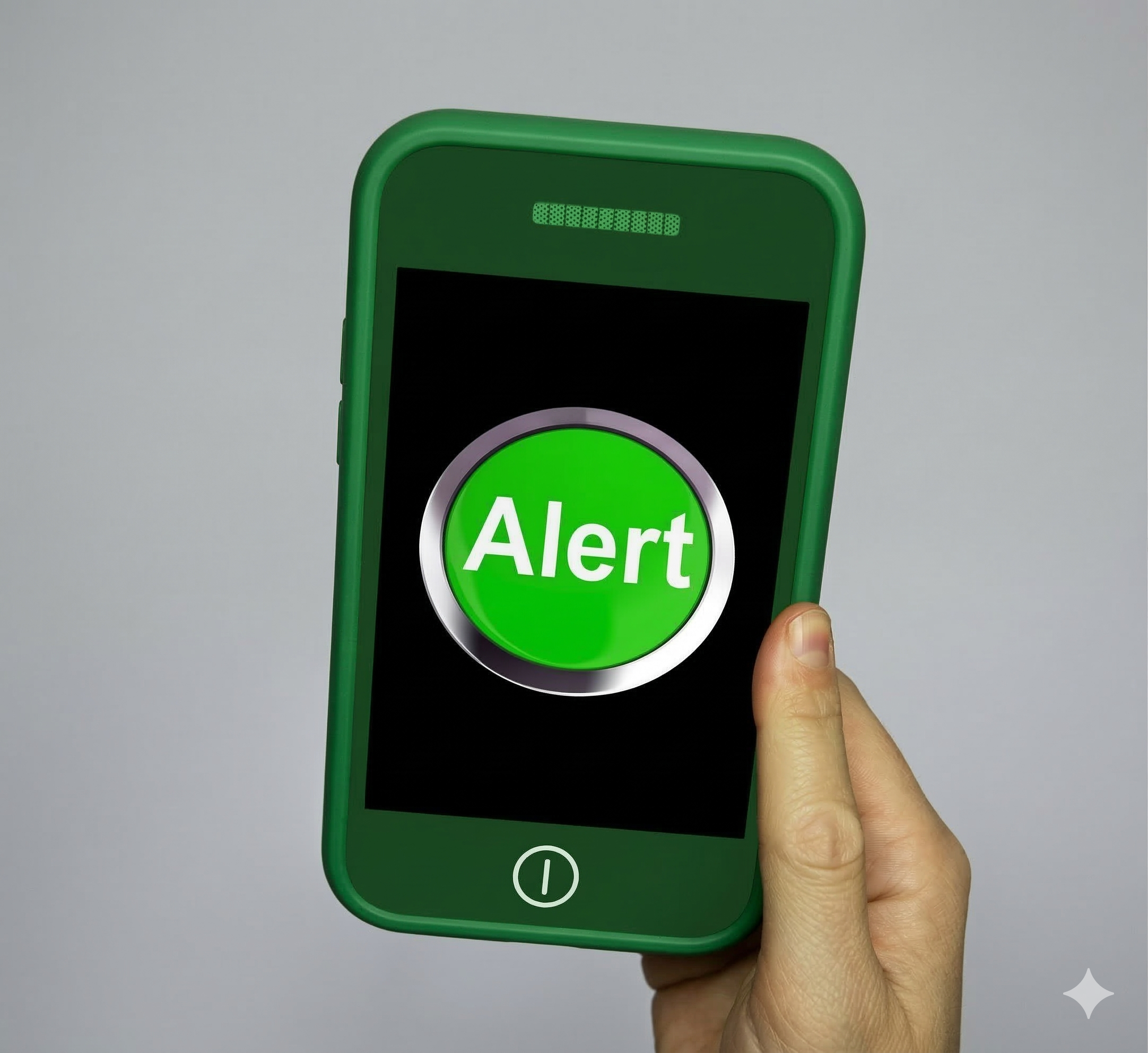 Cảnh báo cháy trên điện thoại